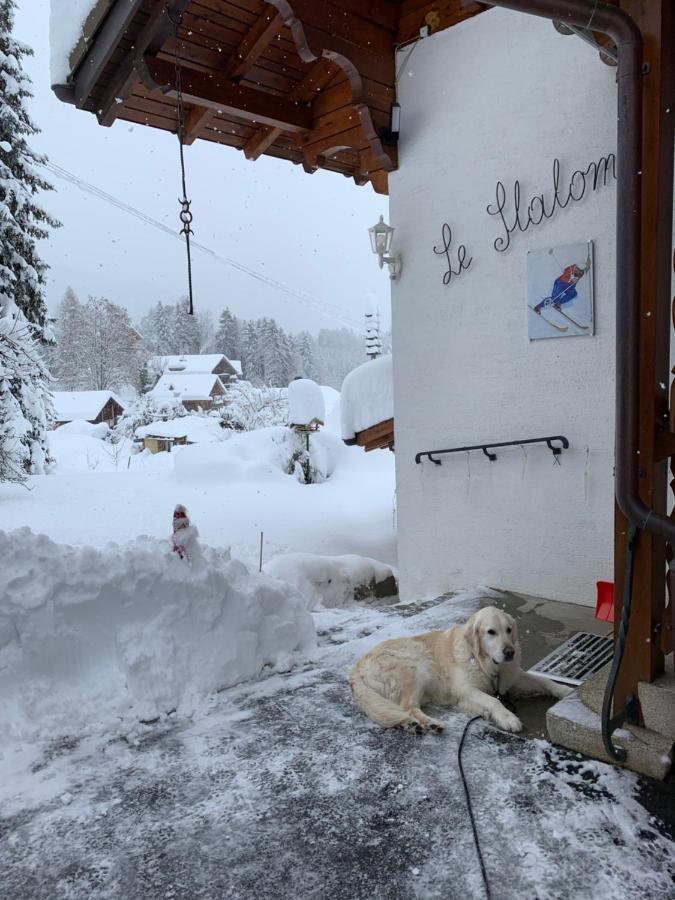 Chalet Le Slalom Arveyes Exterior photo